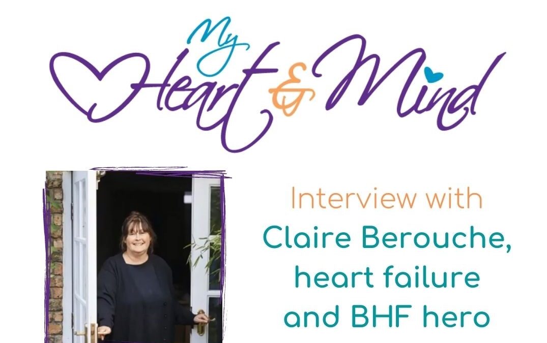 Interview with Claire Berouche, heart failure and being a hero