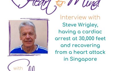 Interview with Steve Wrigley – Having a cardiac arrest at 30,000 feet and recovering from a heart attack in Singapore