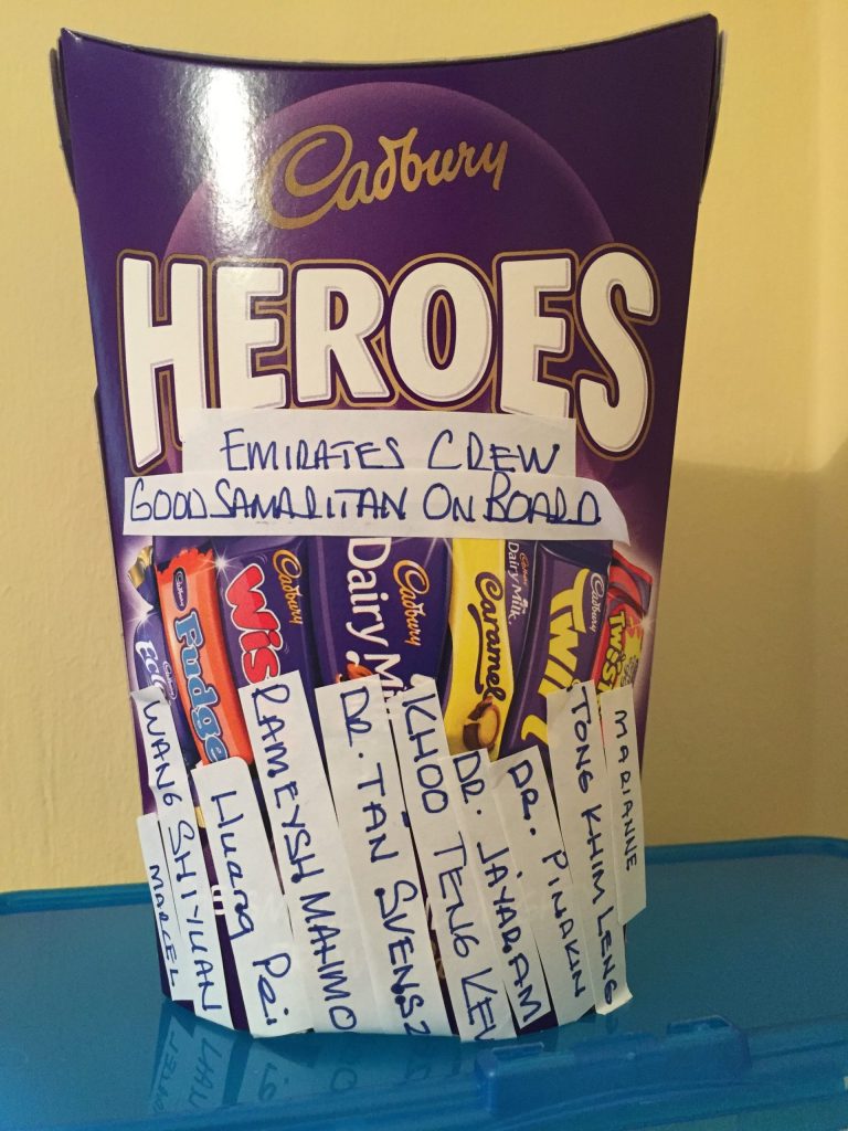 His story starts and ends with chocolate, Cadbury's Heroes! 