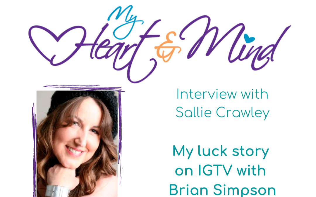 Interview with Sallie Crawley by Brian Simpson, a ruptured Achilles, a heart attack and breast cancer