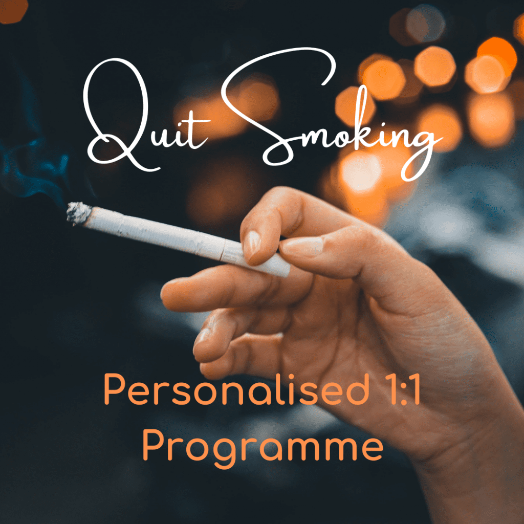 Quit Smoking 1:1 Personalised Sessions