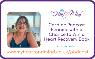 Cardiac Podcast Rename with a Chance to Win a Heart Recovery Book